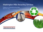 Washington Mills Recycling Services